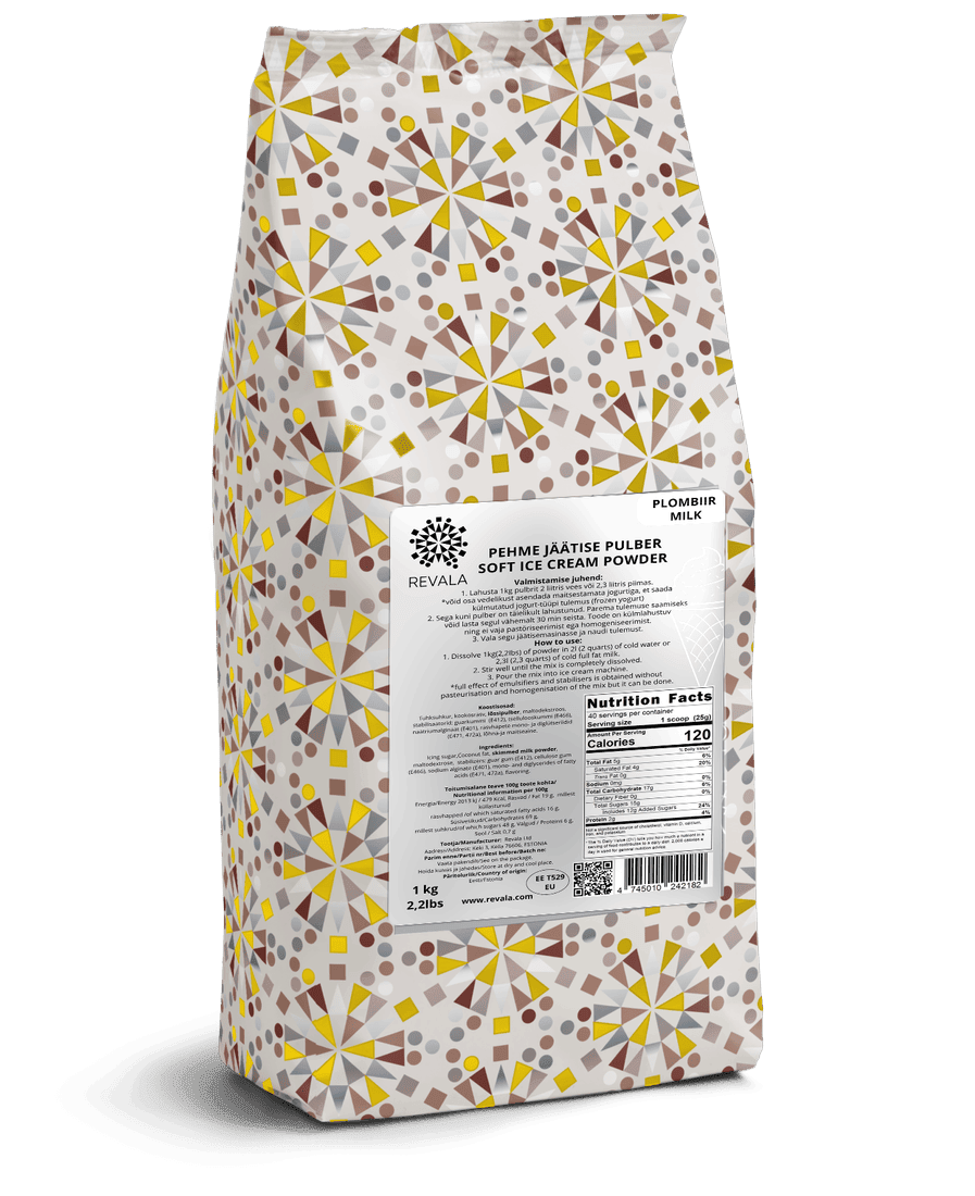 Revala scoop ice cream powder 1 kg bag